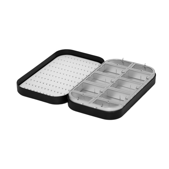 Douglas Metal Wheatley Fly Box 6\'\' Dual Foam / 10 compartments dans le groupe Stockage / Boîtes de pêche / Boîtes à mouche l\'adresse Sportfiskeprylar.se (NFD9184-6inch Foam-Comp)